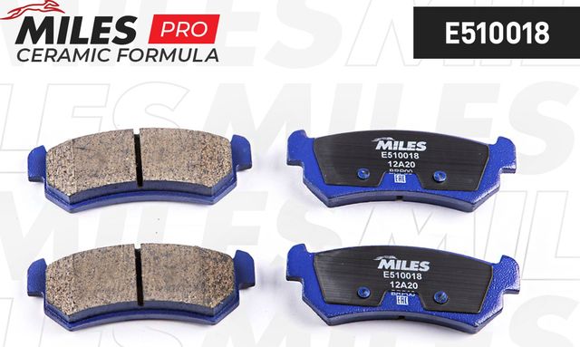 Тормозные колодки Miles (Керамика). Артикул E510018