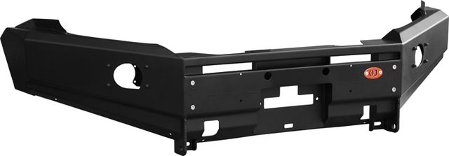 Бампер силовой OJ передний c вертикальной площадкой лебёдки для Volkswagen Amarok 2010-2016. Артикул 02.021.01