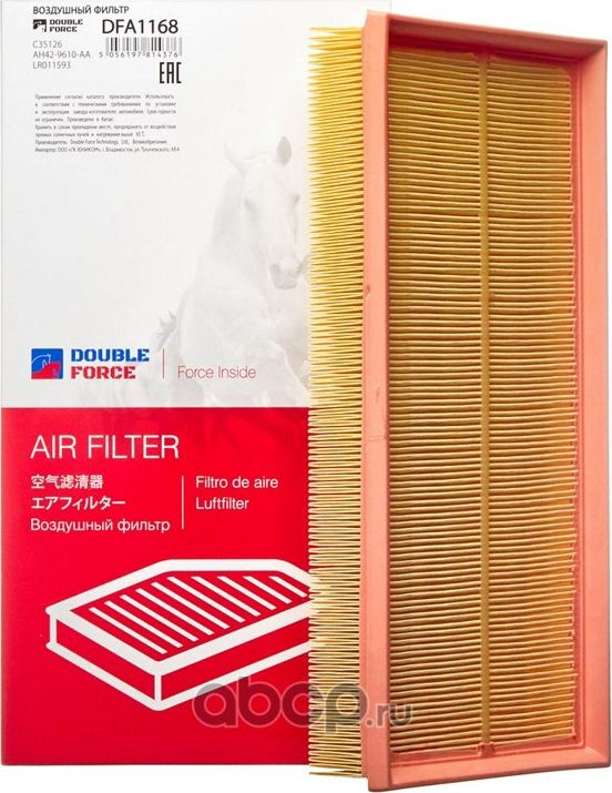 Фильтр воздушный (Double Force). Артикул DFA1168