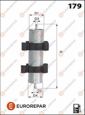 Топливный фильтр Eurorepar для MINI Hatch I ((R50, R53) 2003-2006. Артикул 1643628080
