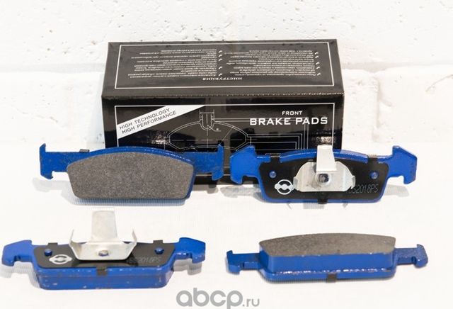 Тормозные колодки передние Logan-II, Sandero-II, в основном а/м c 8-клапанными д (Vite). Артикул VBS2018PS