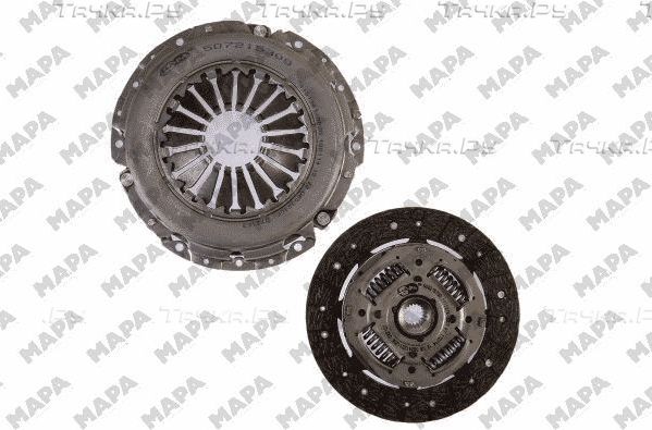 Сцепление (комплект) Mapa для Renault Clio III 2009-2014. Артикул 014215509