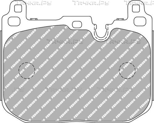 Тормозные колодки FERODO RACING DS2500. Артикул FCP4611H