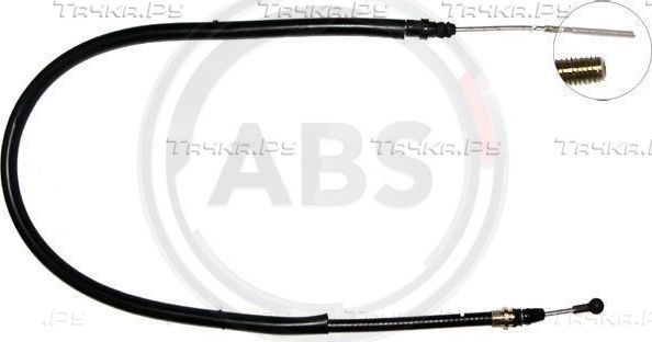 Трос ручника (тросик ручного тормоза) ABS. Артикул K16777