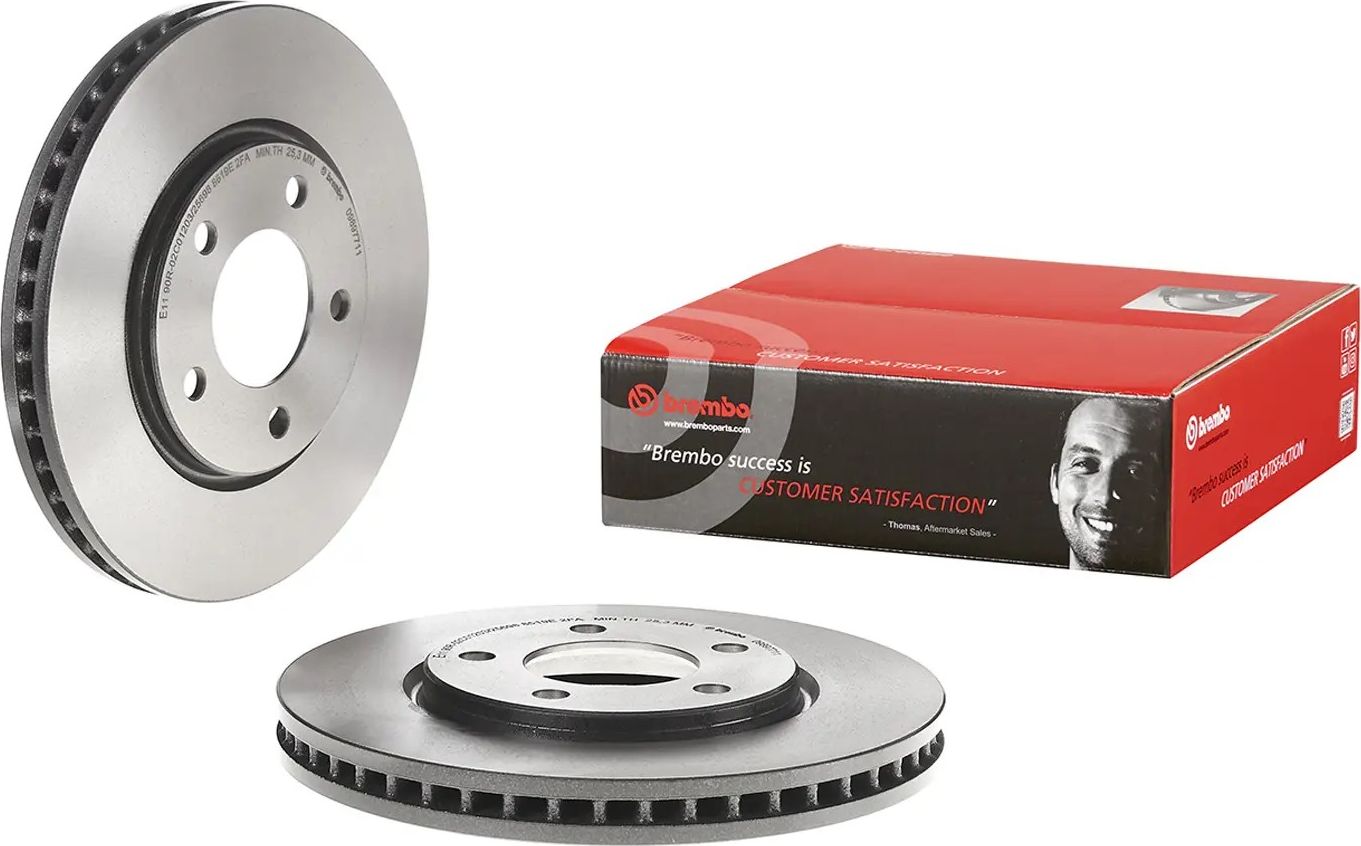 Тормозной диск Brembo PRIME LINE - UV Coated. Артикул 09.8977.11