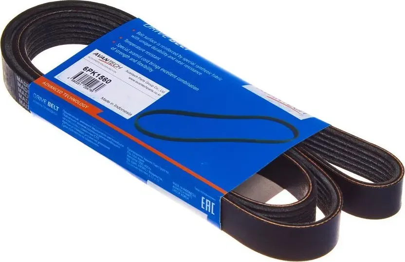 Ремень поликлиновой (Avantech). Артикул 6PK1560