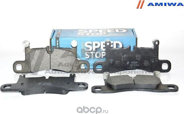 КОЛОДКИ ТОРМОЗНЫЕ ДИСКОВЫЕ ЗАДНИЕ SPEED STOP (Amiwa). Артикул CD1266