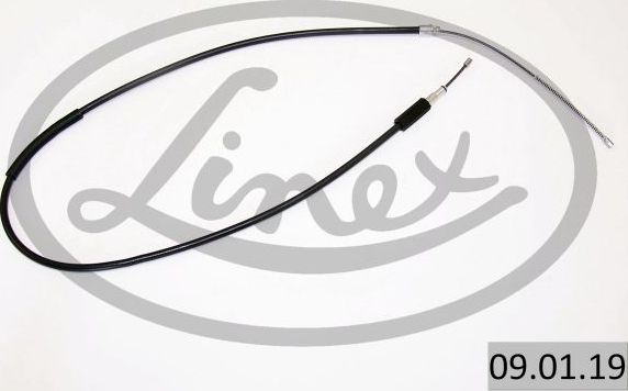 Трос ручника (тросик ручного тормоза) Linex. Артикул 09.01.19