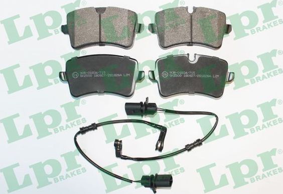 Тормозные колодки LPR. Артикул 05P1826A