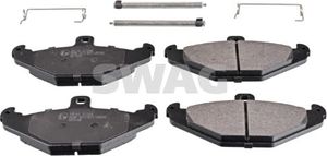 Тормозные колодки SWAG задние для Lotus Elise II 2000-2025. Артикул 40 11 6158