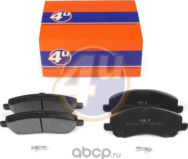 КОЛОДКИ ПЕР MITSUBISHI ECLIPSE II (D3_A) GALANT VIII (EA_) GALANT VIII ESTATE (E (4U). Артикул 4UBP0113