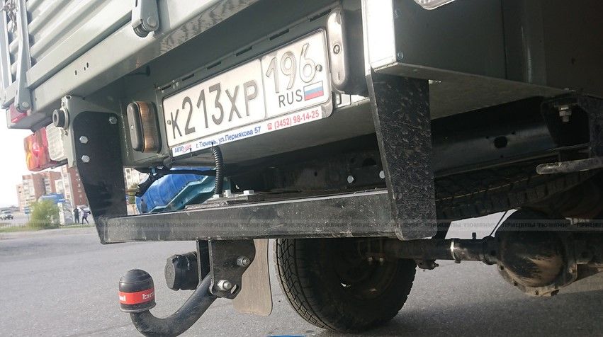 Фаркоп Oris (ранее Bosal) для УАЗ-39094 Фермер. Артикул 6510-A