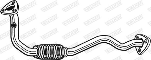 Глушитель Walker передний для Fiat Brava 1998-2000. Артикул 07707