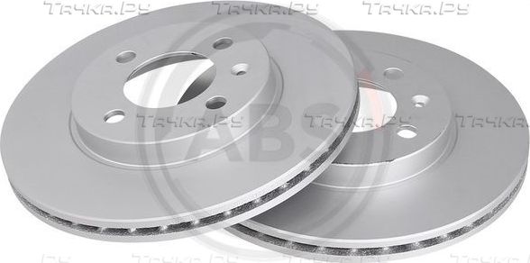 Тормозной диск ABS передний для Volkswagen Corrado 1989-1995. Артикул 15810
