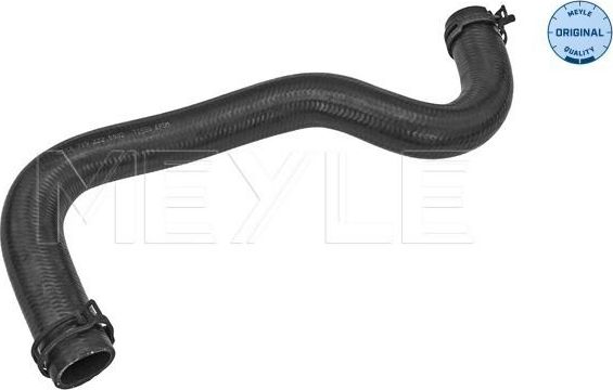 Патрубок радиатора (системы охлаждения) Meyle (EPDM (Этилен-пропиленовый каучук)) правый нижний для Ford Fiesta VI 2008-2019. Артикул 719 222 0002
