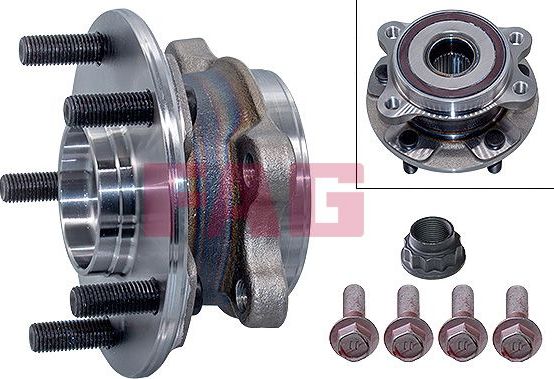 Ступичный подшипник (комплект) Fag передний для Toyota Verso I 2009-2018. Артикул 713 6211 50