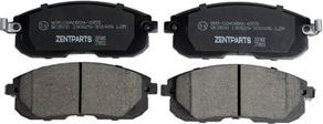 Тормозные колодки Zentparts. Артикул Z07402