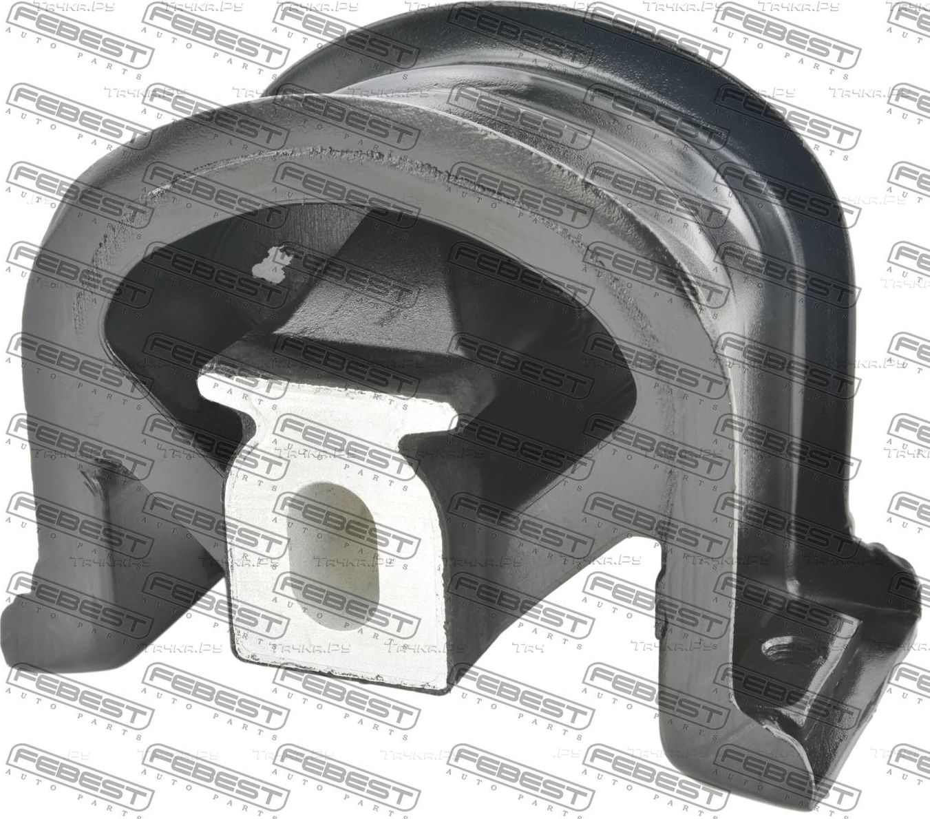 Подушка (опора) двигателя Febest передняя для Volkswagen Transporter T5 2003-2008. Артикул VWM-T5F