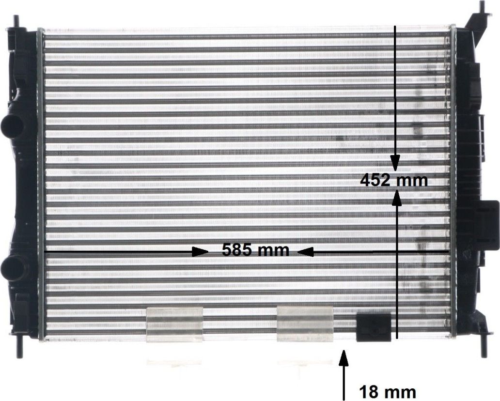 Радиатор охлаждения двигателя Mahle Behr. Артикул CR 14 000S