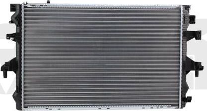 Радиатор охлаждения двигателя Vika для Volkswagen Multivan T5 2004-2009. Артикул 11211858301