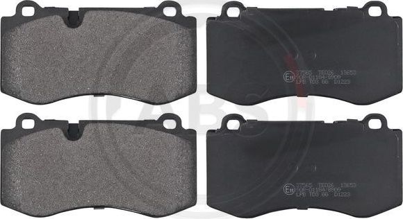 Тормозные колодки ABS. Артикул 37565