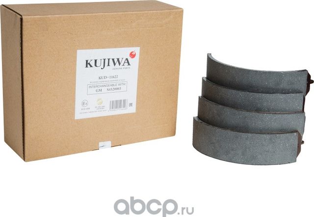 Колодки тормозные барабанные KUD11622 KUJIWA S4520003 GENERAL MOTORS. Артикул KUD11622