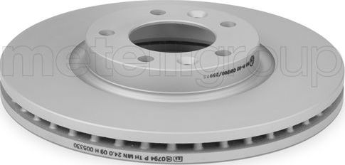 Тормозной диск Trusting передний для Citroen XM II 1994-1999. Артикул DF1457