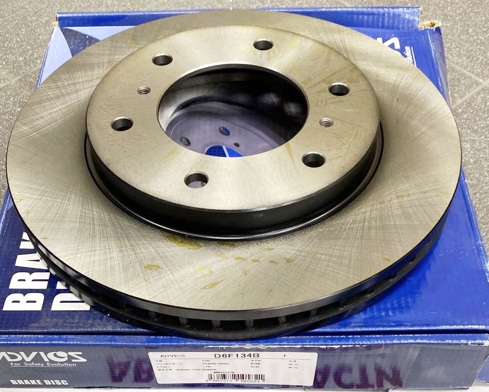 Тормозной диск Advics. Артикул D6F134B