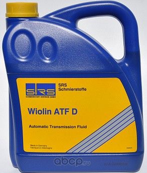 SRS Масло трансмиссионное Wiolin ATF D (4 л.). Артикул 4033885000205