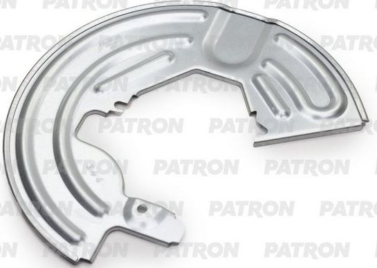 Кожух (щиток) тормозного диска Patron передний правый для Renault 11 1983-1988. Артикул PBS243