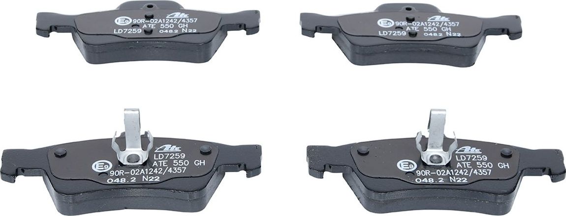 Тормозные колодки ATE Ceramic. Артикул 13.0470-7259.2