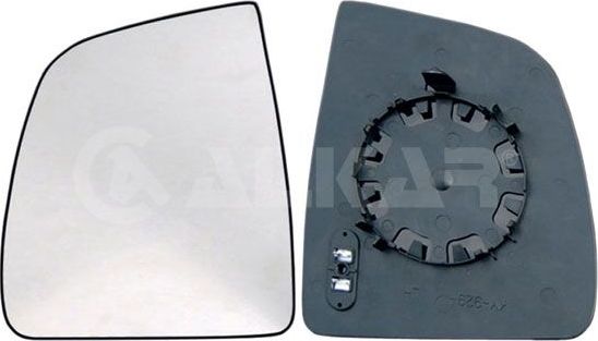 Зеркальное стекло бокового зеркала Alkar. Артикул 6432929