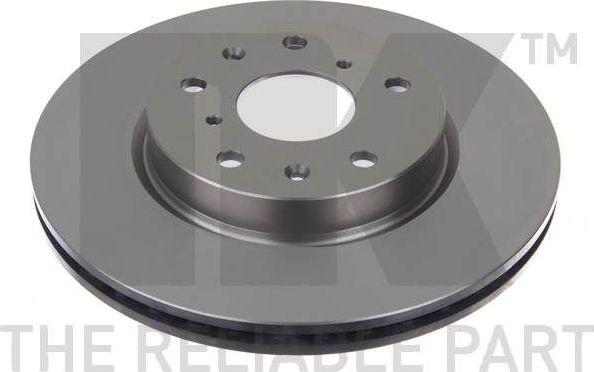 Тормозной диск NK передний для Fiat Sedici 2006-2014. Артикул 205218