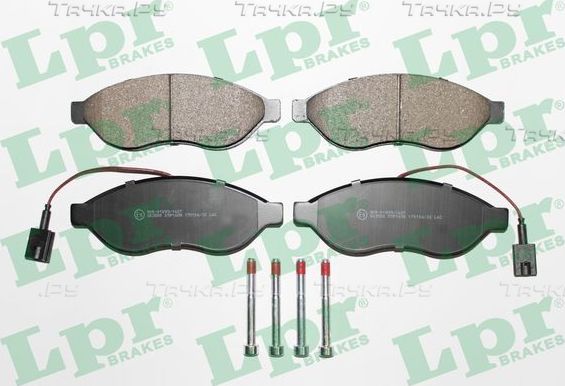 Тормозные колодки LPR. Артикул 05P1698