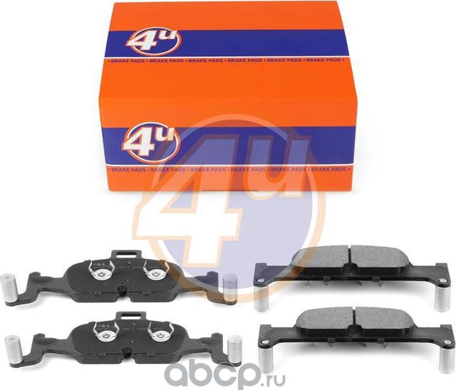 КОЛОДКИ ПЕР AUDI A4 B9 (8W2, 8WC) A4 B9 AVANT (8W5, 8WD) A4 ALLROAD B9 (8WH, 8WJ (4U). Артикул 4UBP0187