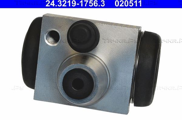 Тормозной цилиндр ATE задний для Opel Agila B 2008-2014. Артикул 24.3219-1756.3