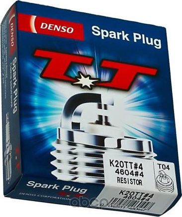СВЕЧА DENSO NICKEL TT ЛАДА ЛАРГУС, 1.6, K7M 8 КЛ (1 ШТ). Артикул K20TT4