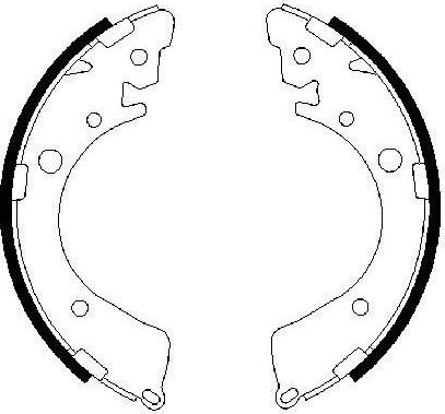 Тормозные колодки Bosch. Артикул 0 986 487 323