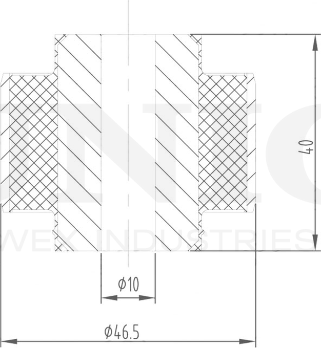 Сайлентблок рычага подвески (Unio). Артикул RMP-20592