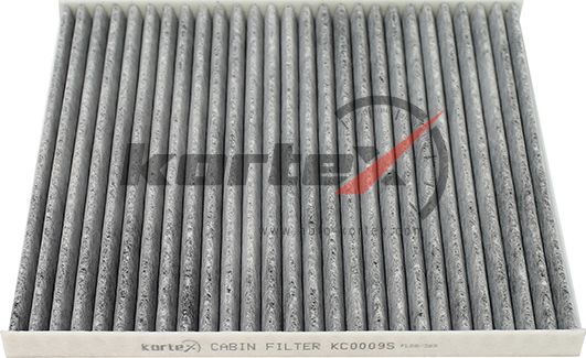 Фильтр салона KIA CERATO/CARNIVAL/SORENTO 05- (угольный) (Kortex). Артикул KC0009S