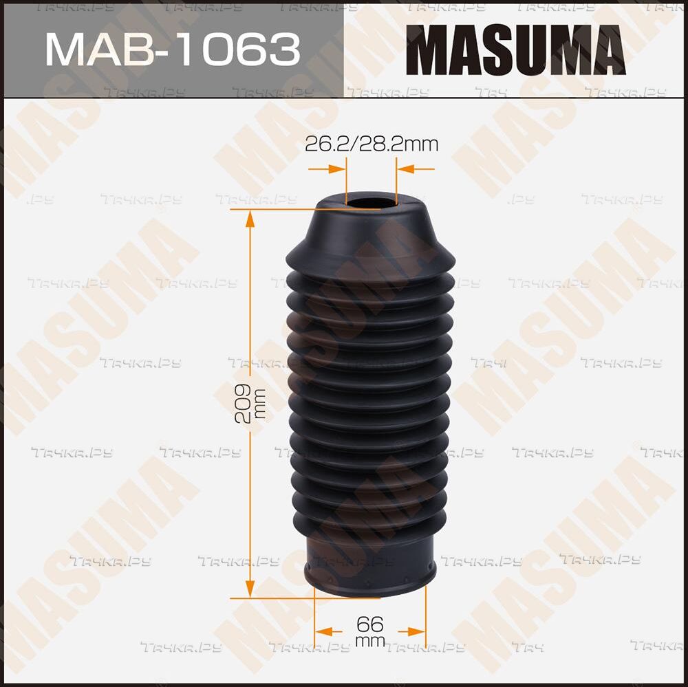 Комплект отбойников и пыльников амортизаторов (стоек) Masuma. Артикул MAB-1063