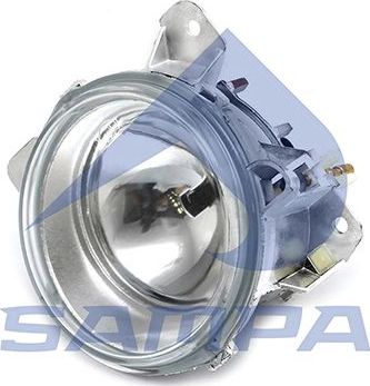 Фара противотуманная Sampa левая для Scania R 2004-2015. Артикул 042.072