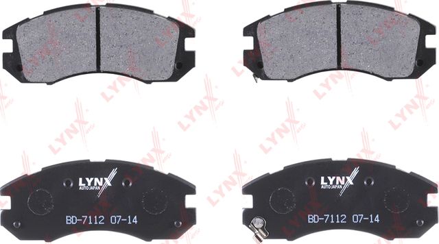 Тормозные колодки LYNXauto. Артикул BD-7112