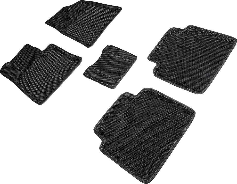 Коврики Seintex 3D EVA Соты для салона Kia Optima IV 2015-2020. Артикул 96741