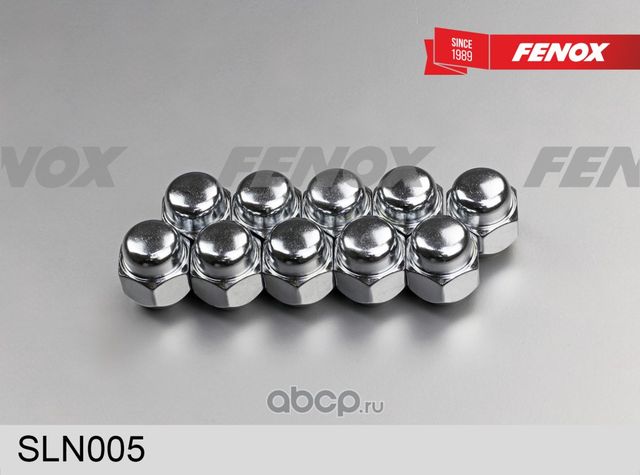 Гайка крепления колеса NISSAN M12x1.25x27/S21 (Fenox). Артикул SLN005