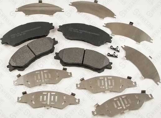 Тормозные колодки Stellox передние для Suzuki SX4 II (S-Cross) 2013-2026. Артикул 000 663B-SX