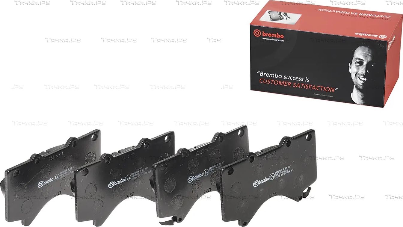 Тормозные колодки Brembo PRIME LINE передние для Toyota Sequoia II 2007-2026. Артикул P 83 107