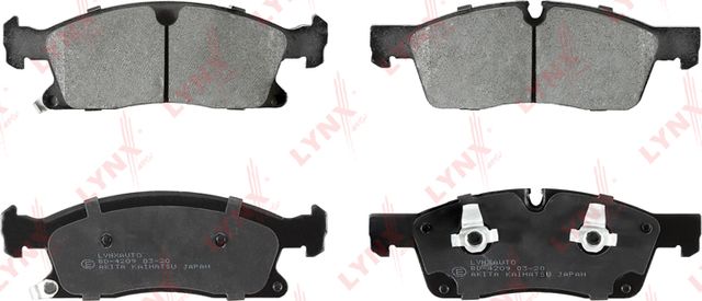 Тормозные колодки LYNXauto передние для Dodge Durango III 2011-2026. Артикул BD-4209