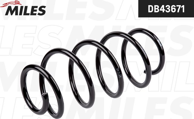Пружина подвески Miles передняя для Ford Focus III 2014-2019. Артикул DB43671