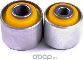 Комплект полиуретановых сайлентблоков задней подвески, верхней продольной тяги, (Точка Опоры). Артикул 420670